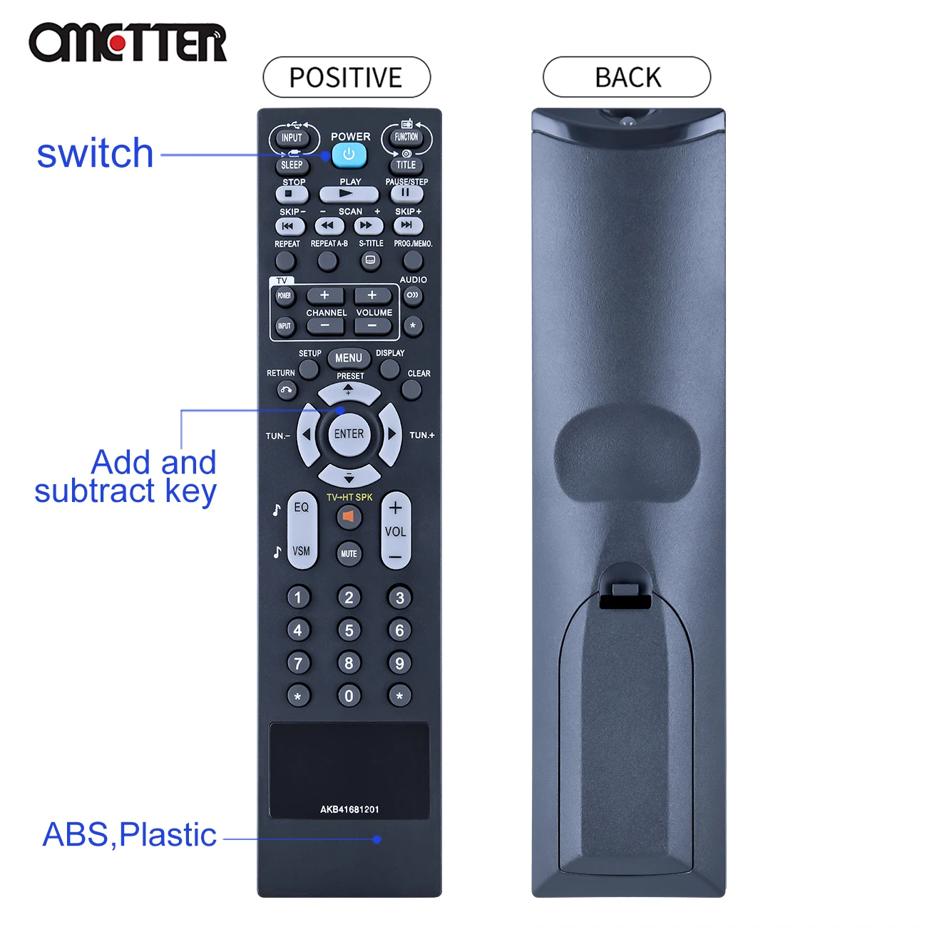 Новый пульт дистанционного управления AKB41681201 для домашнего кинотеатра TV LHT854 HT963PA LHT584 HT963SA