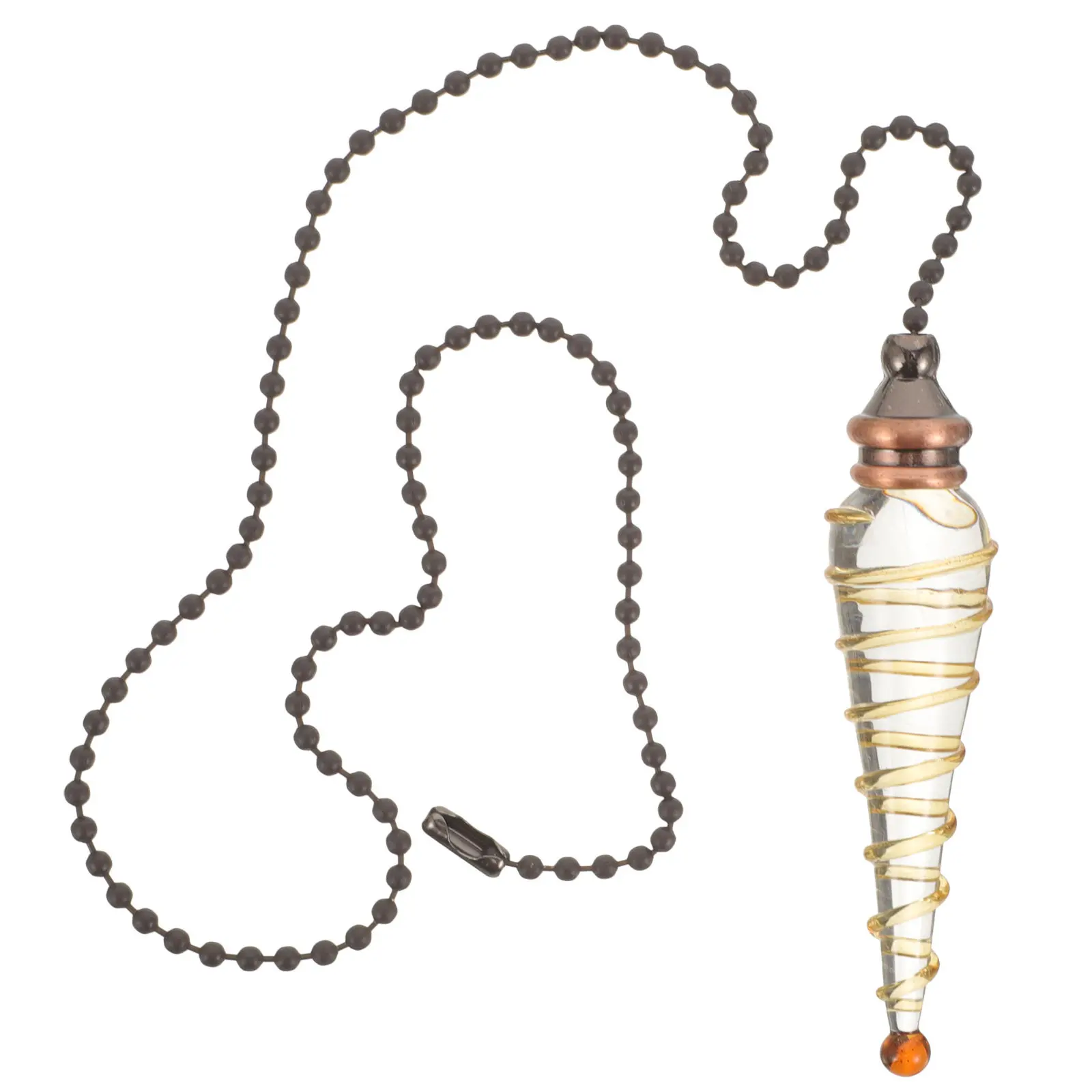 Beaded Fan Pull Chain Decorative Chain Extender for Ceiling Fans Lamps Light Fixtures Home Decor Pendant Hanging Ornament