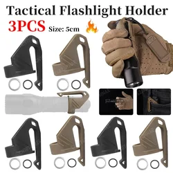Outdoor Bicycle Multifunction Finger Ring For Tactical Switchback Flashlights Holder Hunting Gear Tactical Equipment Accessories