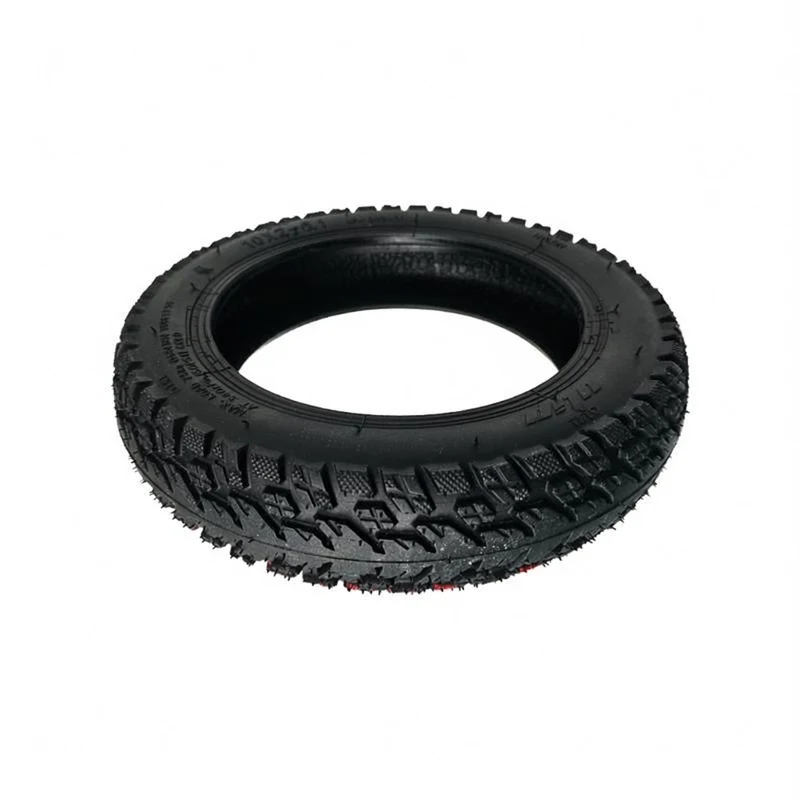 10 Inch 10x2-6.1 Tubeless Tyre Off-roads Tire For Xiao*mi M365 Electric Scooter Durable Wearproof Replaceable Scooter Accessorie