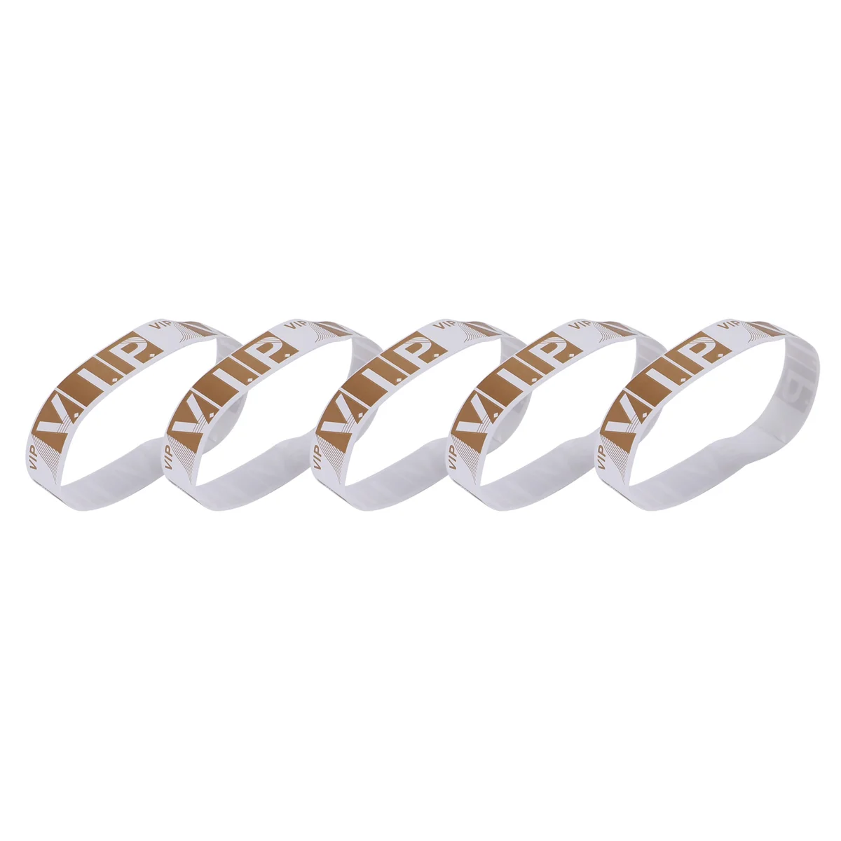 ABNP 500 Pcs VIP Wristbands Event Bracelets Personalized Wrist Bands Colored Waterproof Armband