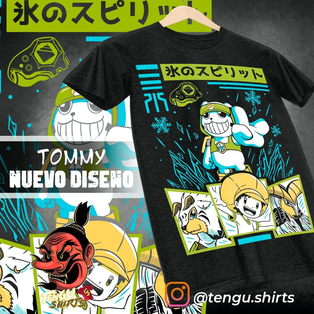 Himi Tomoki Chuckmon The Human Spirit of Ice Anime Merch Unisex T-Shirt