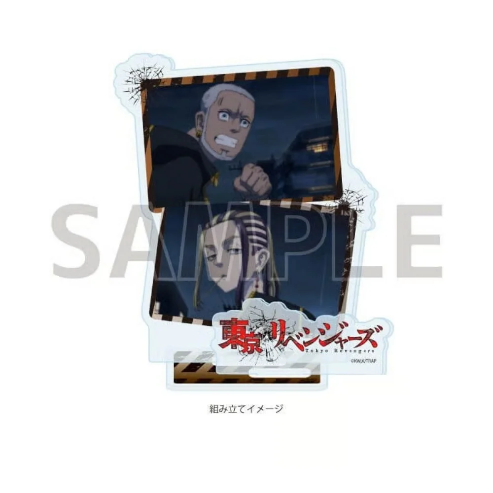 Anime Tokyo Revengers Acrylic Stand Figure 15CM Mikey Manjiro Sano 3D Multi-Layer Collage Desk Model Plate Gift Keychain
