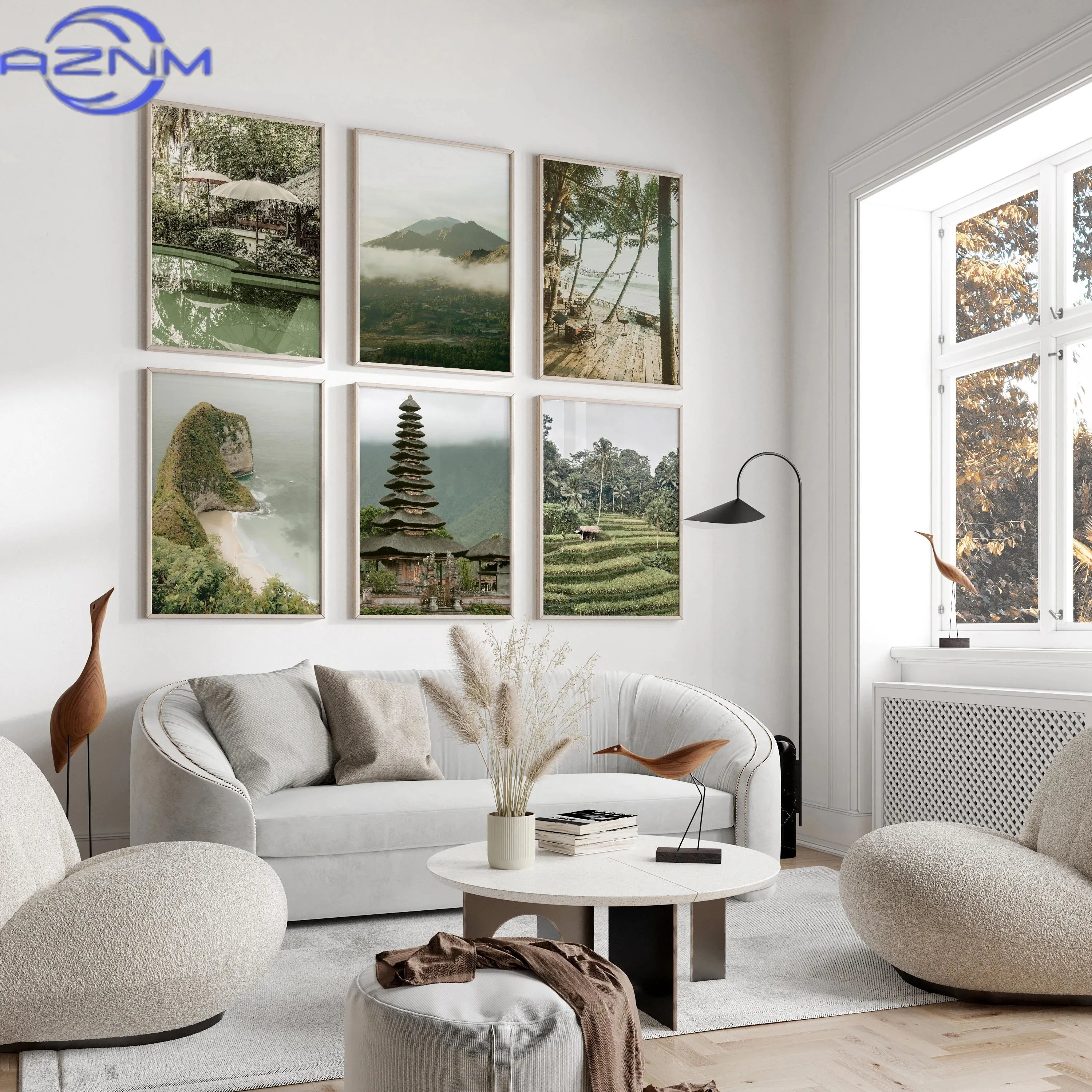 Home Office Bali - AZNM 1pc Bali Canvas Art Print