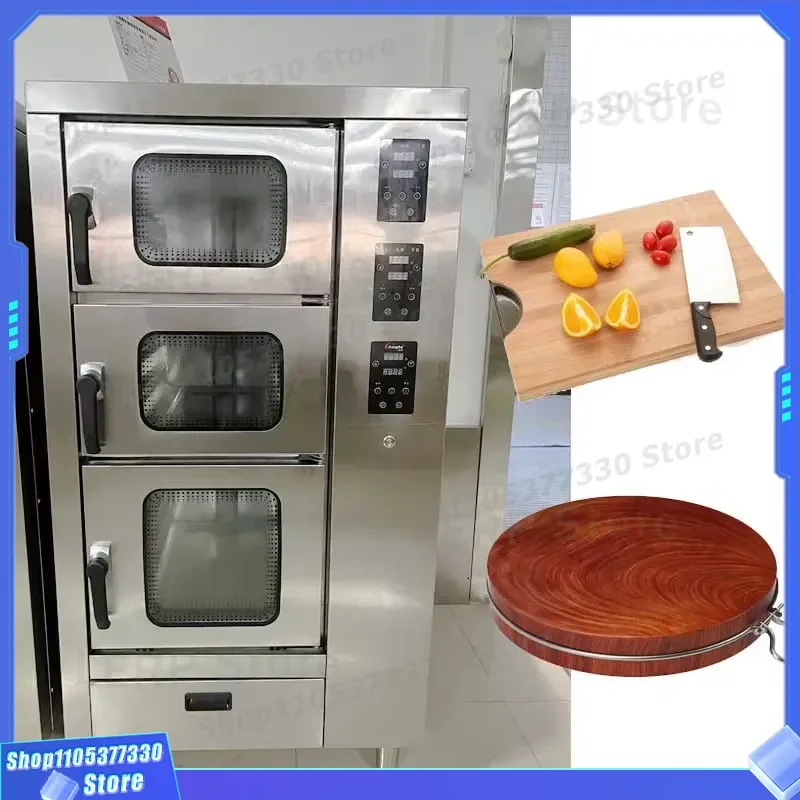 Commercial Electric Heating Steam Disinfection Cabinet for Cutting Boards Tools Stainless Steel Countertops High Temperature