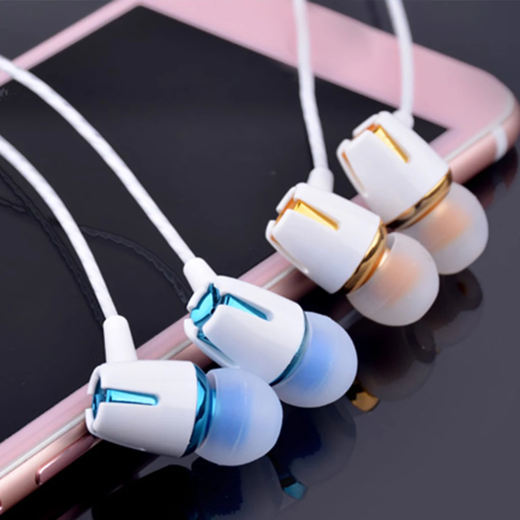 Wired Earphone In Ear Noise Canceling Running Headphone with 3 5mm Jack