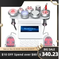 80K Lipo Cavitation Ultrasonic Vacuum 9 in 1 Slimming Frequency EMS Beauty Machine Face Skin Lifting Equipment