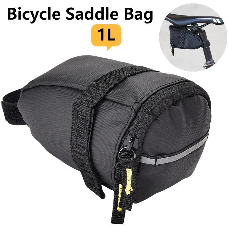 

MTB Road Bicycle Storage Bag Bicycle Saddle Bag Bike Seat Bag Small Waterproof Storage Tail Pack Cycling Rear Seat Post Bag
