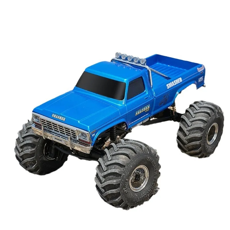 FMS 1:24 Crusher Bigfoot Climbing Vehicle RC Remote Control Off road Vehicle 4WD Electric Vehicle Model Image Real Car Model