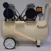 Genuine Factory Direct Sales Small Oil-Free Air Pump for Clothing Heat Press Machine Portable 220V Piston Type Core Motor