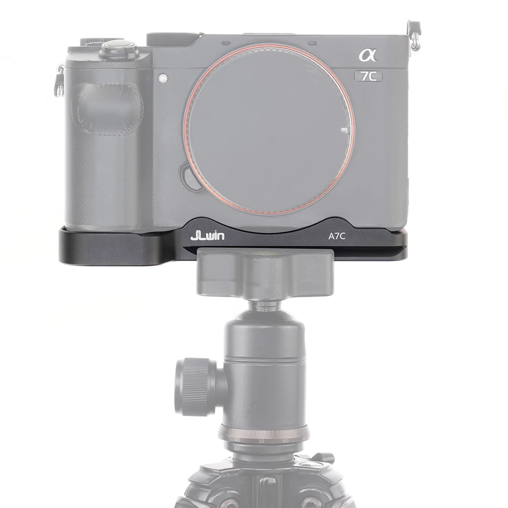 FOTGA Bottom Plate For Sony Alpha 7C A7C Camera Baseplate Tripod Single Base Vertical Plate Bracket Base Accessories Fotografica