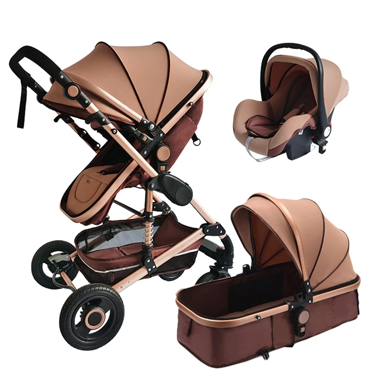 Wholesale Cheap Price Baby Stroller 3In1 With Carseat/Coches Para Bebes Luxury Pram Carriage Passeggino 3 In 1 Stroller For Baby