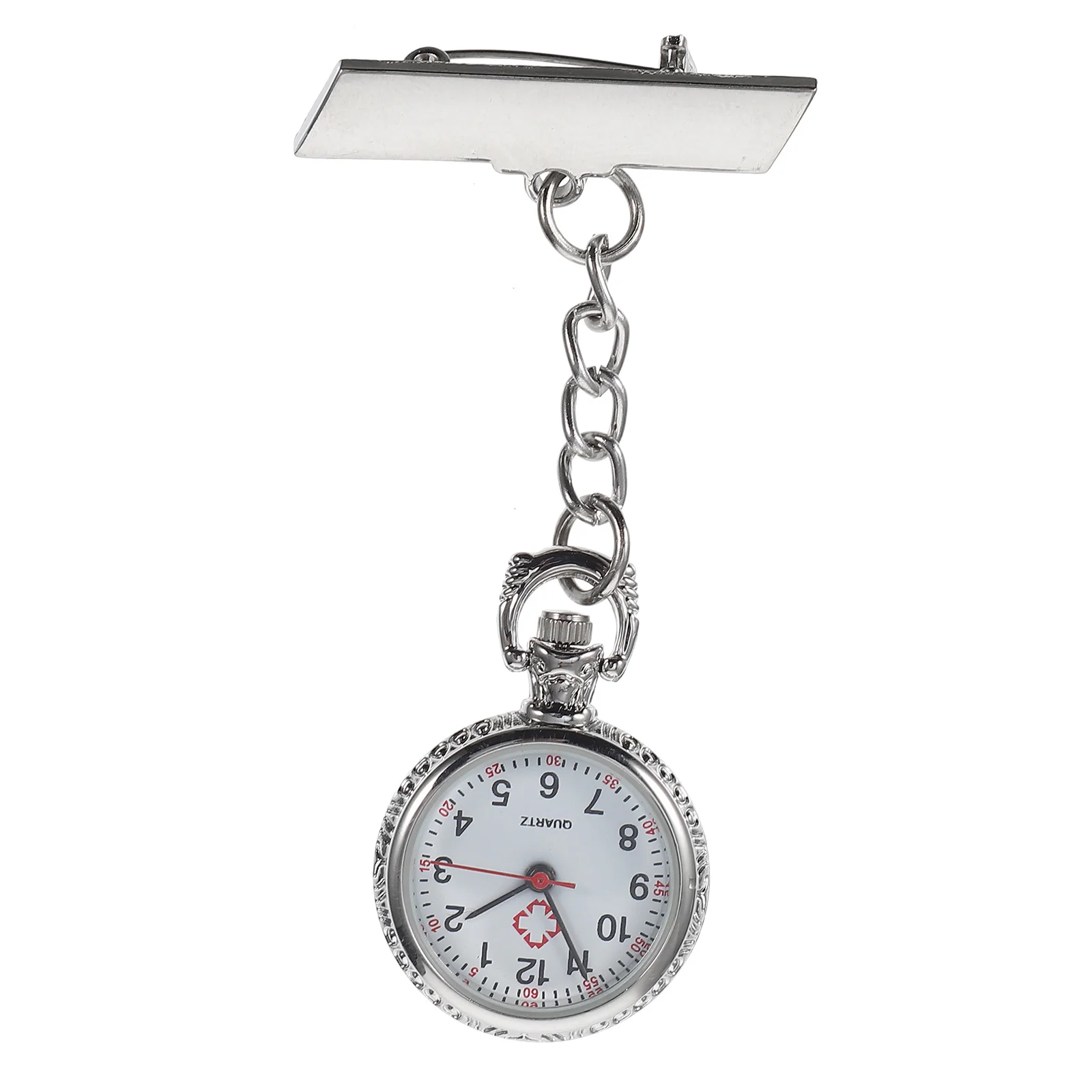 Professional Nurse Fob Watch Durable Easy Carry Large Dial Simple Elegant Decorative for Nursing Students and Healthcare Workers