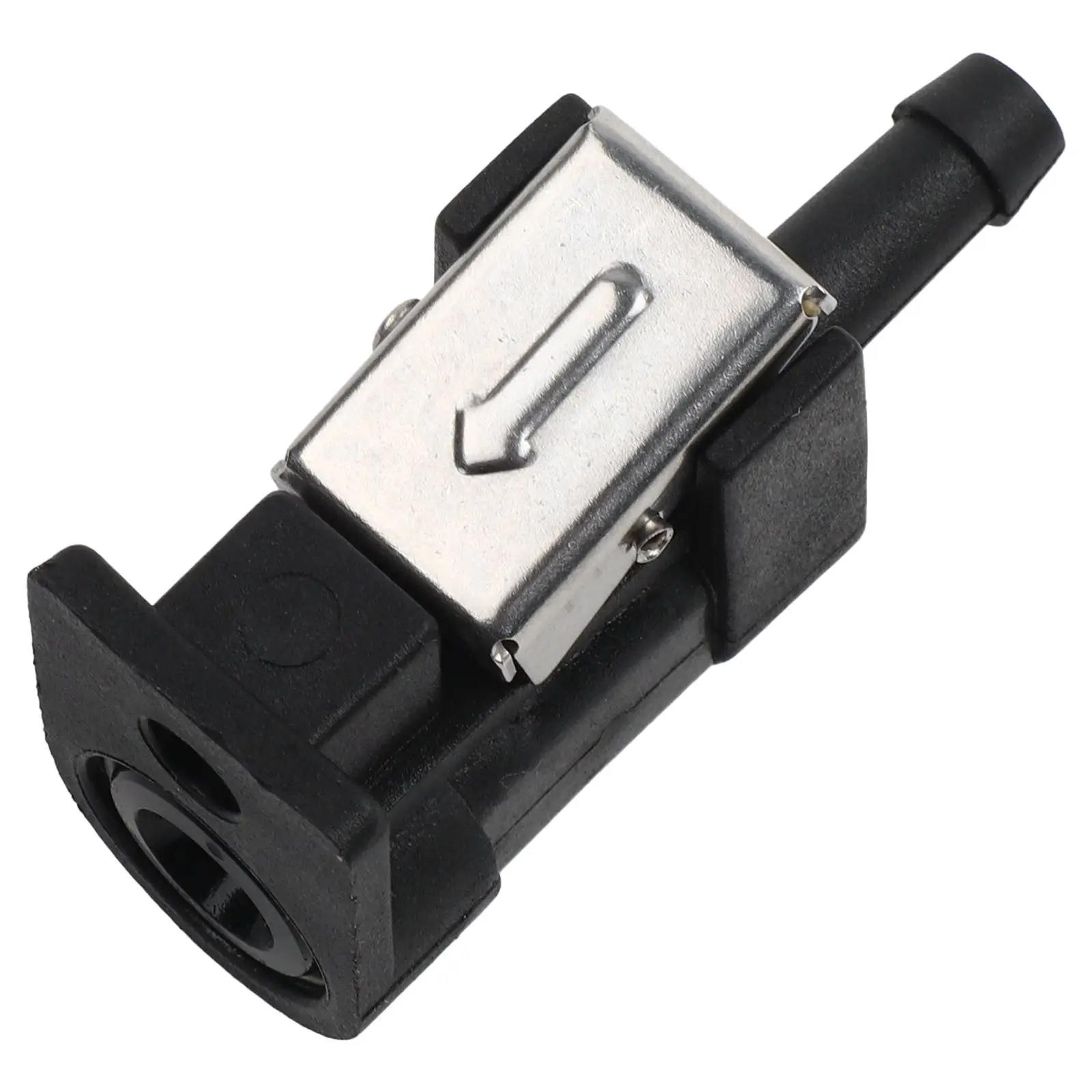 1PC 8mm  Female Fuel Line Hose Adapter Pipe  Connector For Outboard Motor Boats  Fuel Line Pipe Connector Engine Boat Accessorie