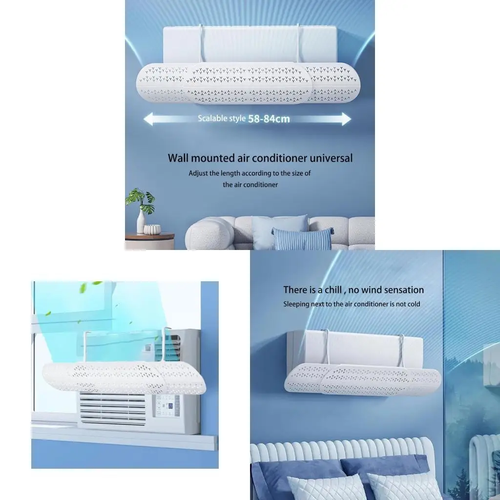 J6PE Air Conditioning Deflector Baffle Blowing for Anti Direct Blowing