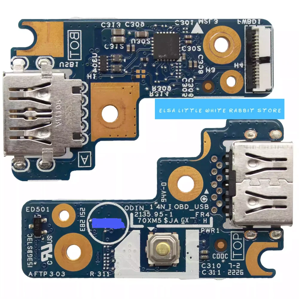 

Плата питания USB для DELL Inspiron 14 PIUS 7420 7425