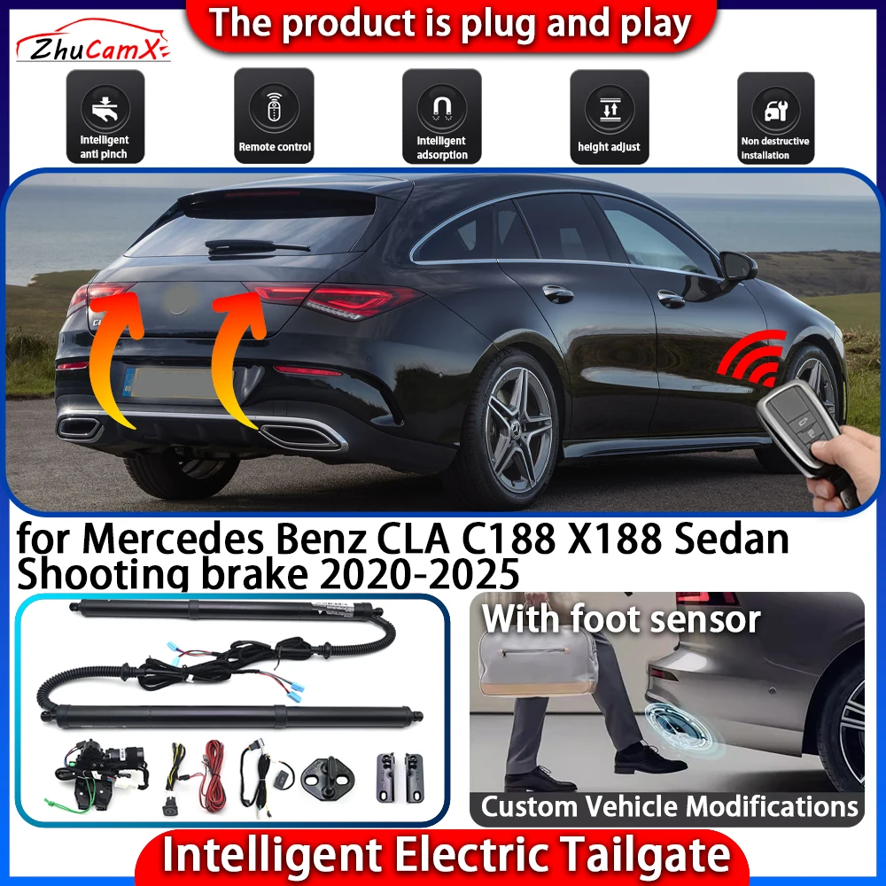Smart Powered Tailgate System for Mercedes Benz CLA C188 X188 Sedan Shooting brake 2020-2025 Automatic Intelligent Control Kit
