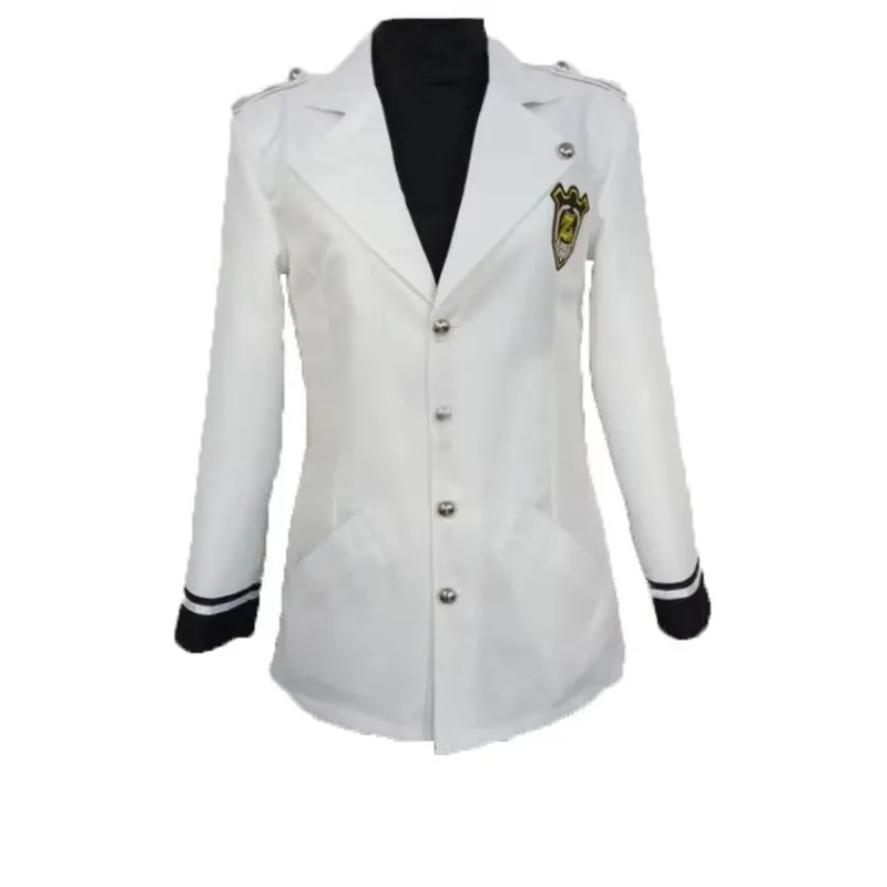 

mystic messenger military uniform cosplay costume ZEN custom made jacket noly coat