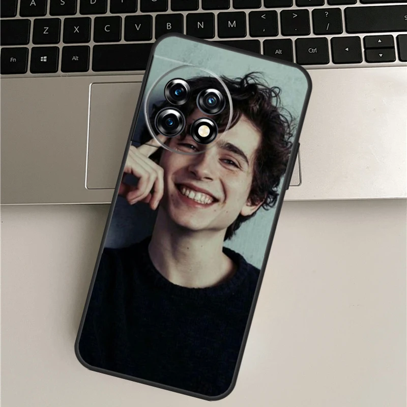 Timothee Chalamet aktor pokrowiec na OnePlus Nord 2 2T CE2 Lite N10 N20 pokrowiec na OnePlus 11 9 10 Pro Ace 2 8T 9RT 10T