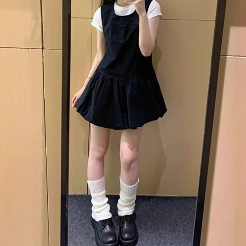 

Sleeveless Vest Dress Women's Summer New Sexy Waist Cinching Slimming Short Skirt Dress