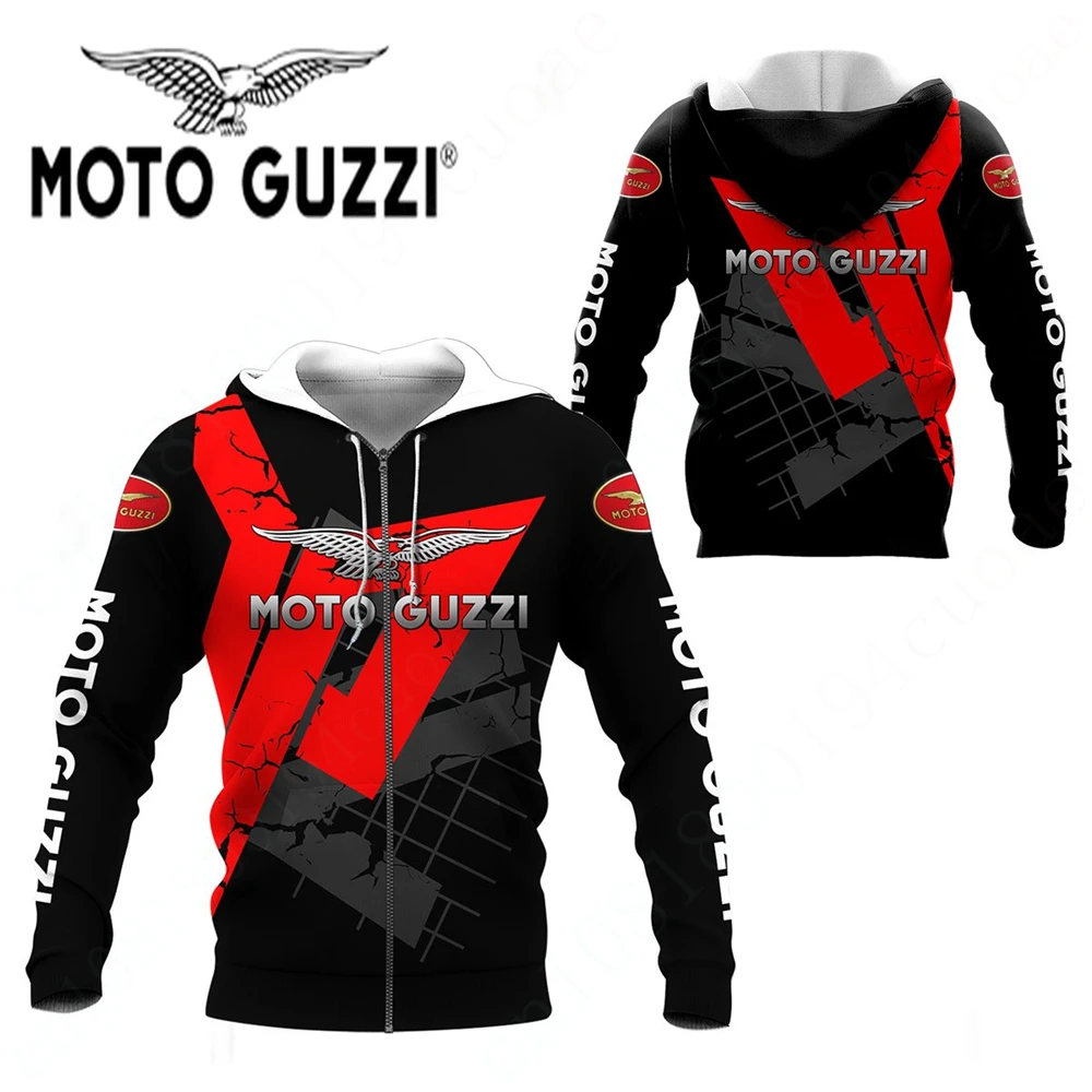 

Moto Guzzi Hoodies For Men Women Casual Oversize Zip Hoodie Unisex Clothing 3D Pullover Top Harajuku Sweatshirt Anime Hoodies