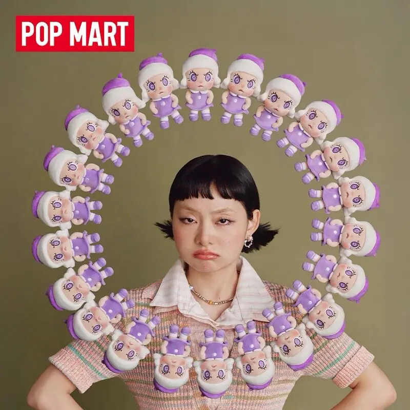 

POPMART Angry Molly Heart Aflame Series Doll Pendant Blind Box Gift creative surprise collection Holiday gift Decoration
