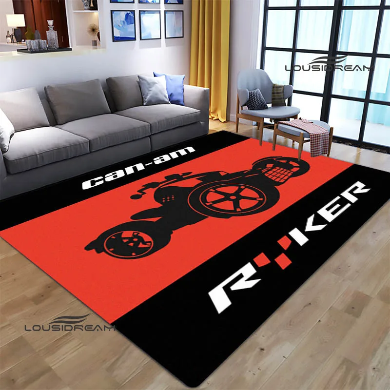 Can-AM motorcycle logo Printed Carpet Non -slip carpet anime rug kitchen mat carpets for living room bedroom decor Birthday Gift