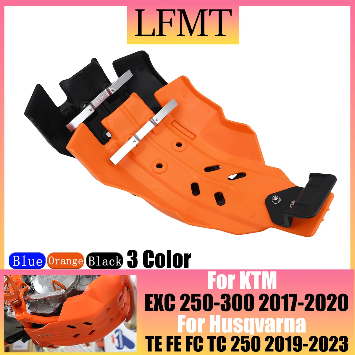 

For Husqvarna TE TC FC FE 250 350 250i 350i 2019 2020 2021 2022 Motorcycle Engine Frame Protector Cover Guard Skid Plate