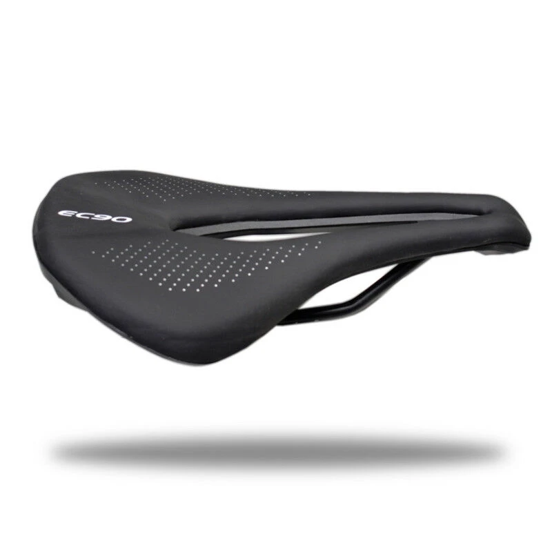 EC90 Bicycle Seat Mtb Road Bike Saddle PU Ultralight Breathable Comfortable Cushion Racing Saddles Parts Components 240x143mm