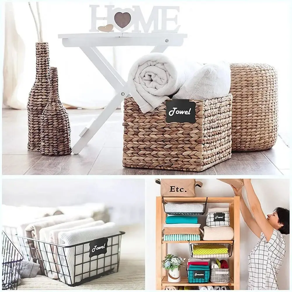 10PCS New Plastic Price Boards Black Signage Table Chalkboard Multifunctional Mini Message Label Mall