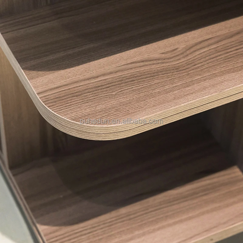 custom.Wooden Supermarket Rack Light Duty Display Table Set with Fashion Clothes Rack Shop Fitting & Retail Garment Storage