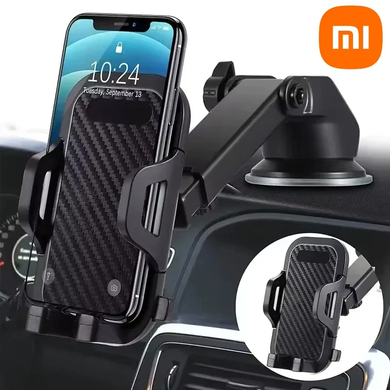 

Автомобильный держатель для телефона Xiaomi с вращающейся присоской, навигационный кронштейн, противоскользящий автомобильный кронштейн для центральной консоли, приборной панели
