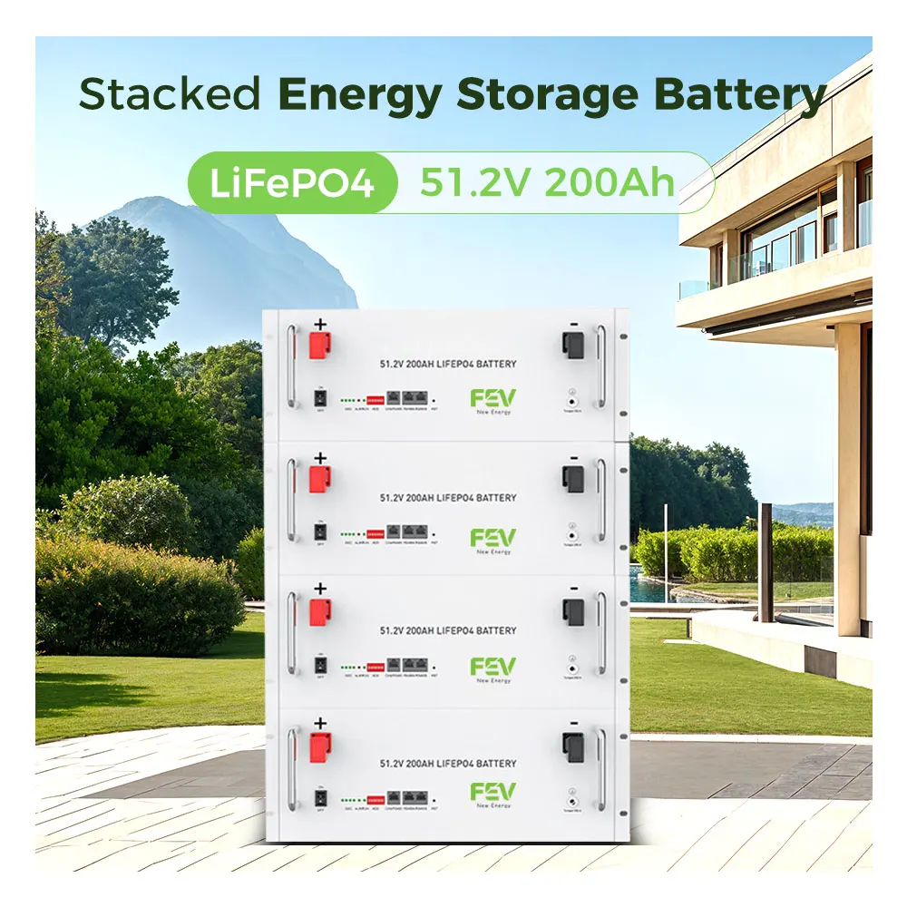 Plug And Play Solar SystemBalcony Solar MicroinverterHousehold High Voltage Stackable LiFePO4 Energy Storage System Solar Batter
