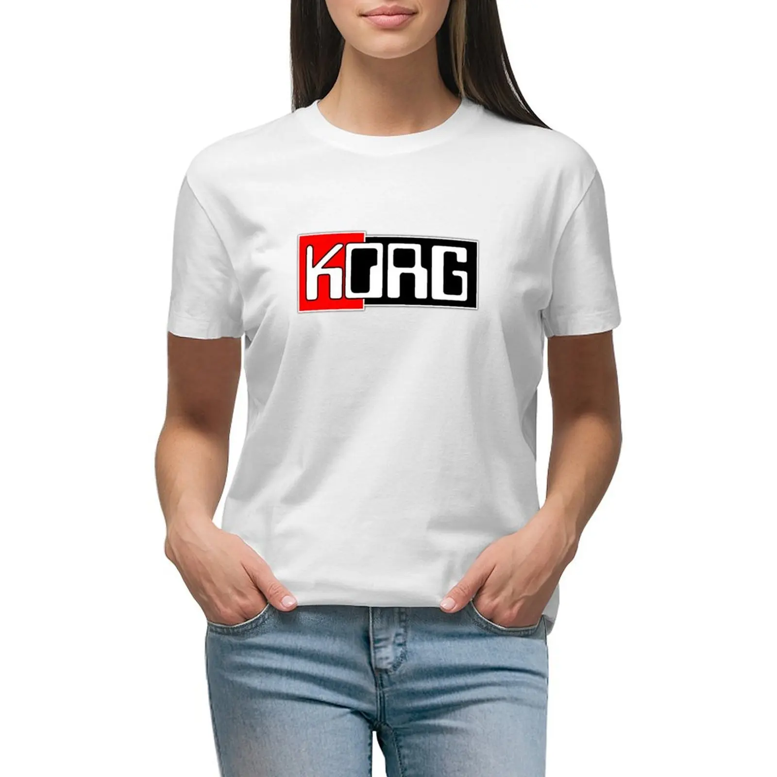 

Korg Music T-shirt cute tops plus size tops womans clothing