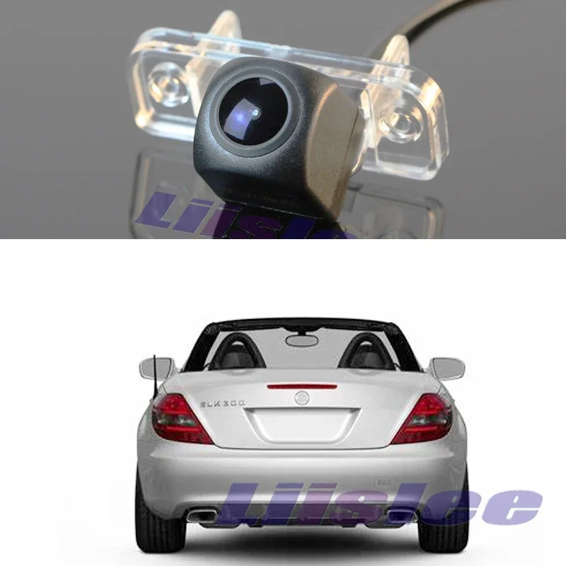 

Для Mercedes Benz SLK R171 2004 ~ 2011 Автомобильная задняя камера обратного изображения CAM AMG ночного видения AHD CCD Водонепроницаемая камера 1080 720 резервная камера