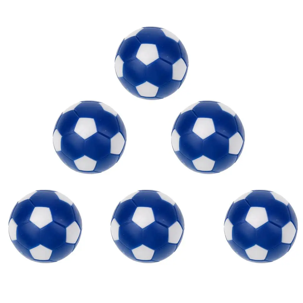 36mm Table Soccer Foosballs Mini Soccer Balls Replacement for Tabletop Game