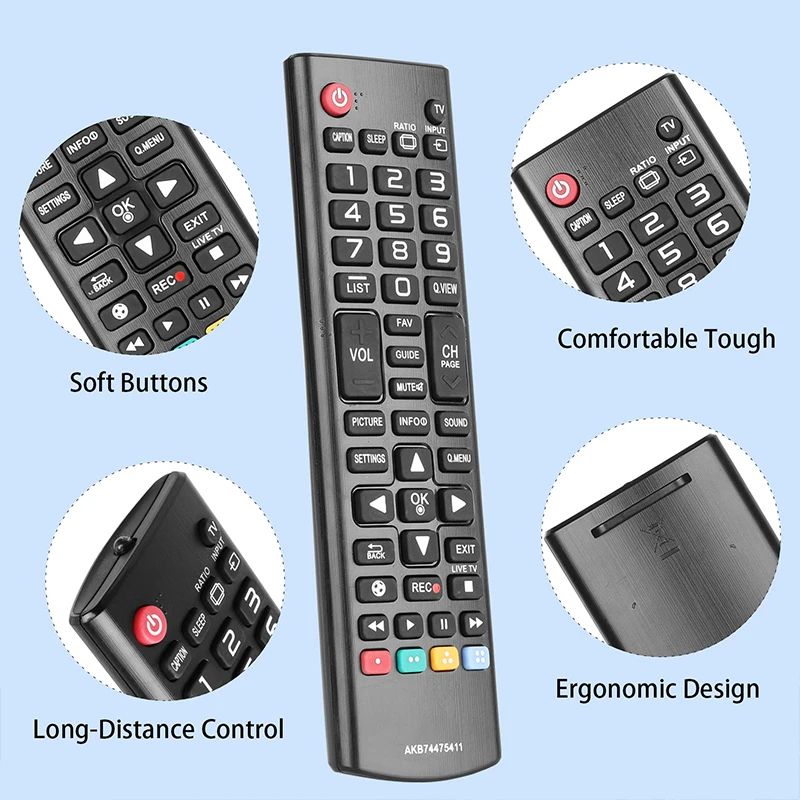 AKB74475411 Remote Control For LG TV 32LB550B 32LB560B 32LB5600 39LB5600 42LB5500 49LB5500 32LB550B-SD 32LB560B-SA 32LB5600-SB