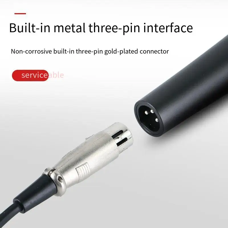 Cross-border metal wired dynamic microphone for home K-singing, lightweight and easy to carry, suitable for car hosting and reco