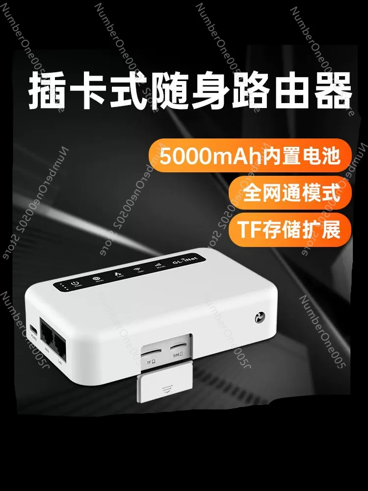 GL.inet XE300 Portable LET Router with Sim Card Support DDNS Mobile Wifi Hotspot Wifi Modem 4G Router