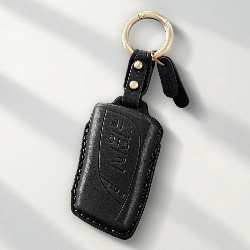 Genuine Leather Protector For Lexus NX ES UX US RC LX GX IS RX 200 250h 350h LS 450h 260h 300h UX200 Key Case Cover Fob