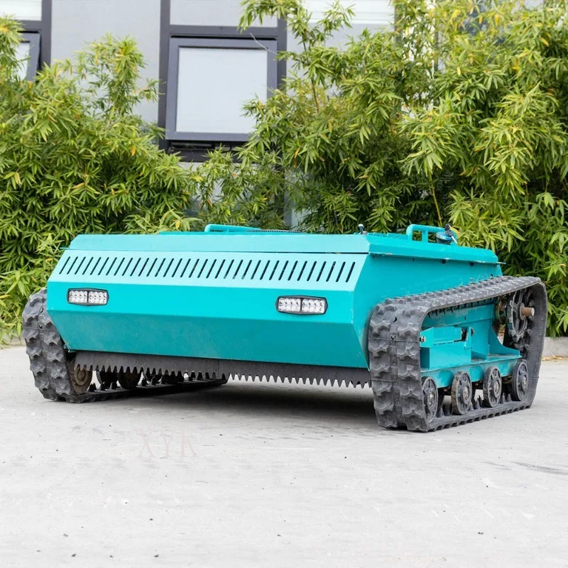 

HTM1010 Intelligent Remote Control Crawler Grass Cutter All Terrain Orchard Embankment Land Reclamation Weeding Equipment
