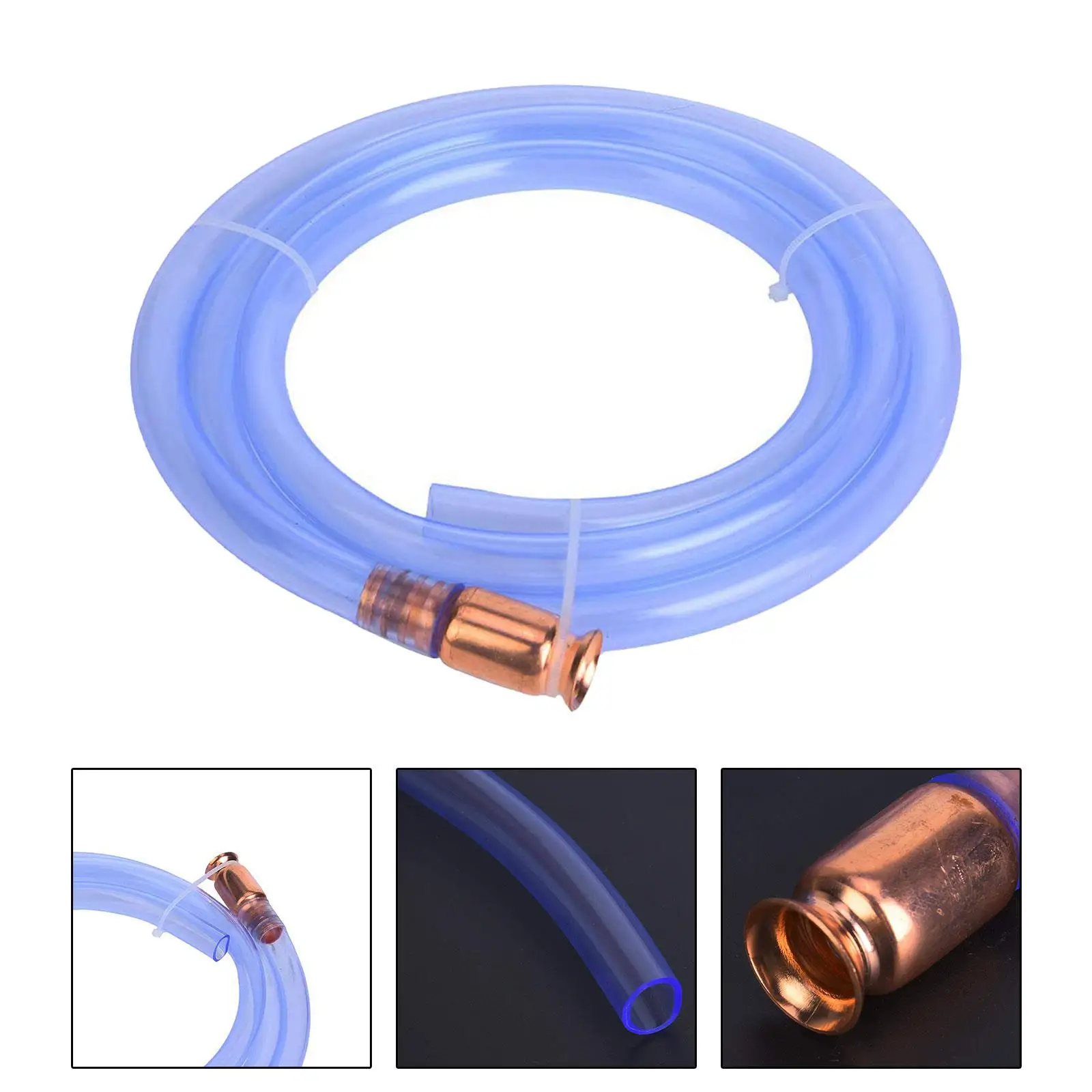 Transparent Siphon Hose 1/2 inch Shaker Siphon Hose 13 mm for Fuel Oil Fluid