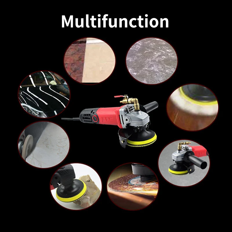 220V Electric Polisher Car Polishing Machine Wet Stone Polisher Grinder Waxing Machine DIY Furniture Grinding Polishing Tool ﻿