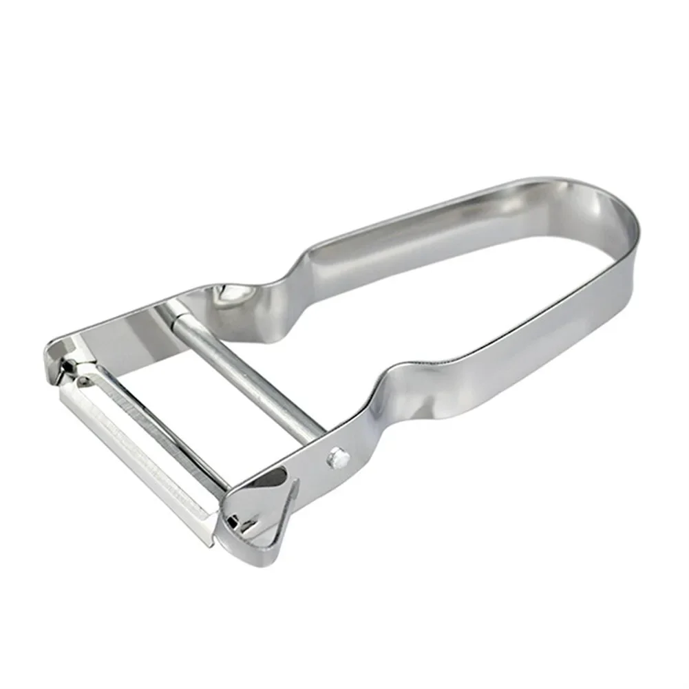 

Stainless Steel Peeler Vegetable Peeler 11.3*6.7 Cm For Kitchen Fruit Peeler Potato Peeler Precision Brand New