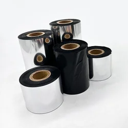UC168 Wax Ribbon 80mm X300m Thermal Transfer Ribbon for Zebra Printer Barcode Label Maker Tape