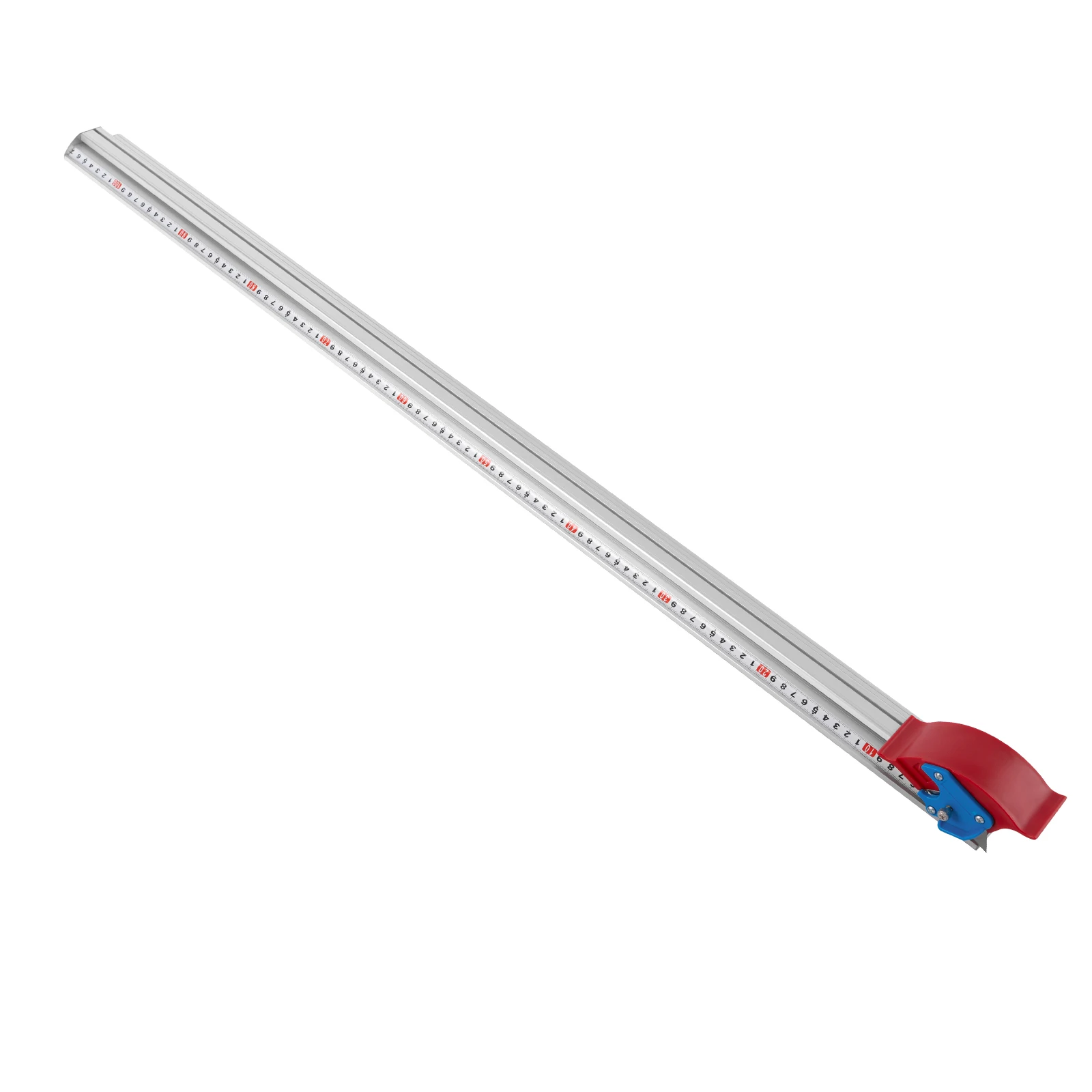 1 Meter Aluminum Anti Slip Straight Slim Cutting Guide Safety Measuring Ruler For Car Vinyl Wrap PPF Window Tint Cutting Tool
