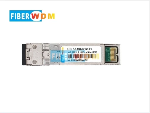 FIBERWDM 10G LR 1310nm 10KM SFP+ Singlemode Fiber Optical Module DDM Compatible with Cisco Mikrotik Ubiquiti Mellanox Switch