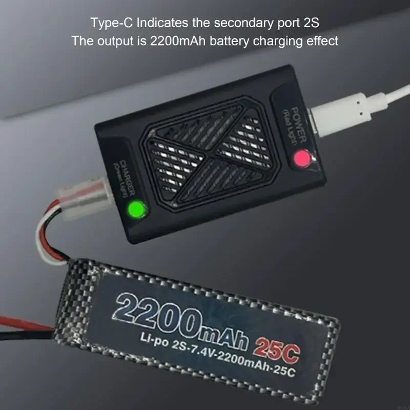 2S 3S Lipoes Зарядное устройство для транспортных средств и беспилотников 7,4 В 11,1 В батареи H05A