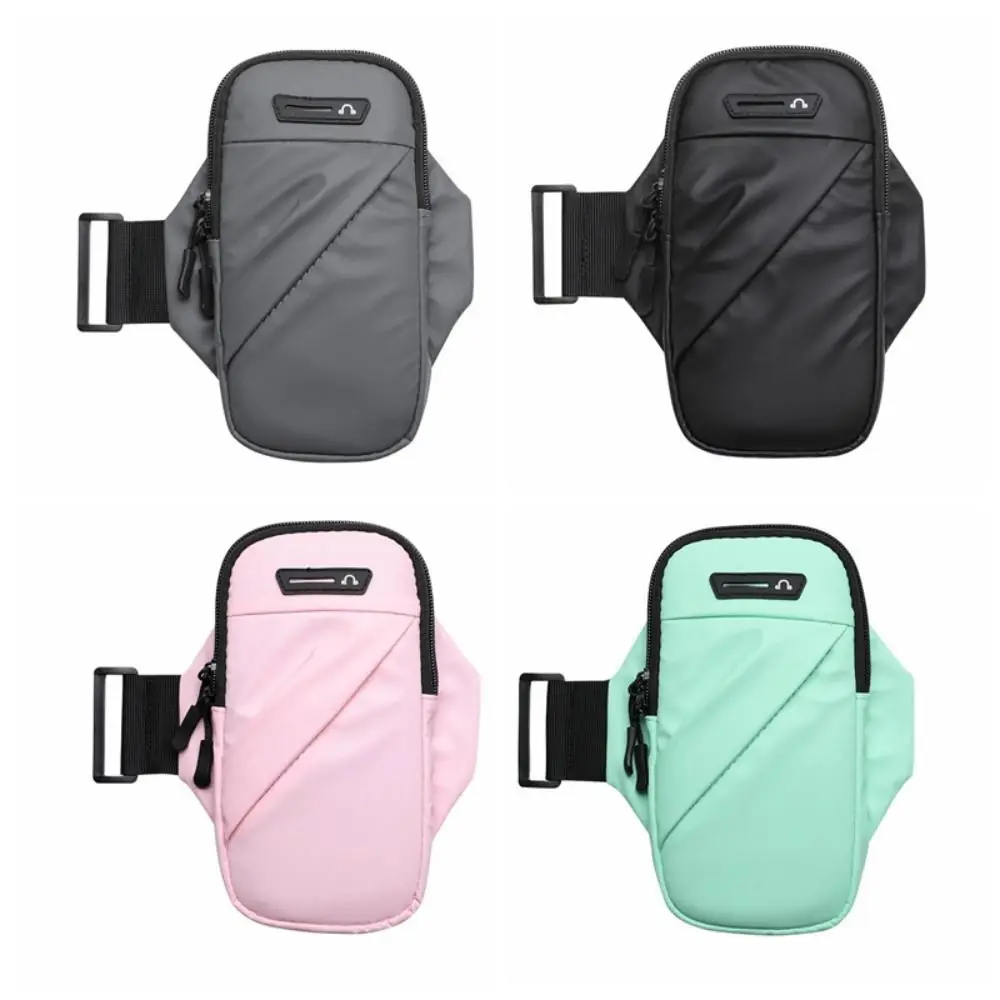 Waterproof Sport Arm Bag Wrist Wallet Large Capacity Running Phone Holder Zipper Jogging Case Cycling Arm Band Case Men Women