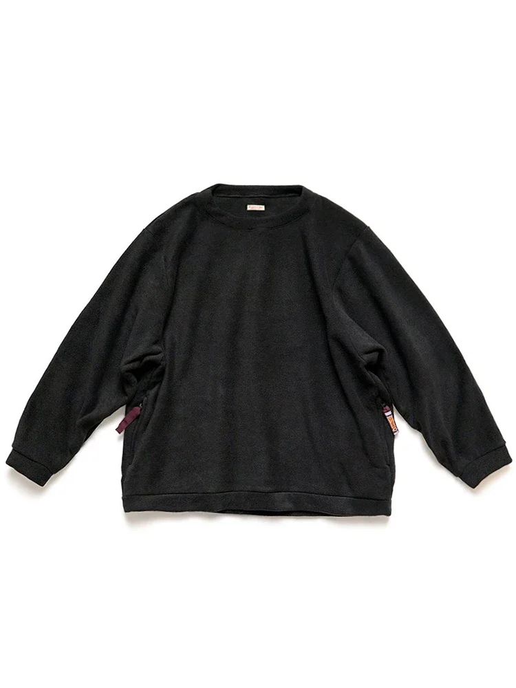 New Arrival Kapital Hirata Hiroshi  High Quality Fleece Loose Round Neck Pullover for Men Sweatshirts